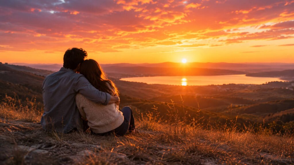 Healthy relationship built on trust and love